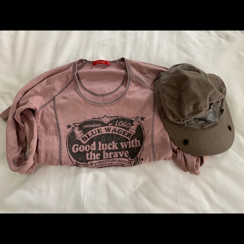 2 bundles ( hat and shirt)